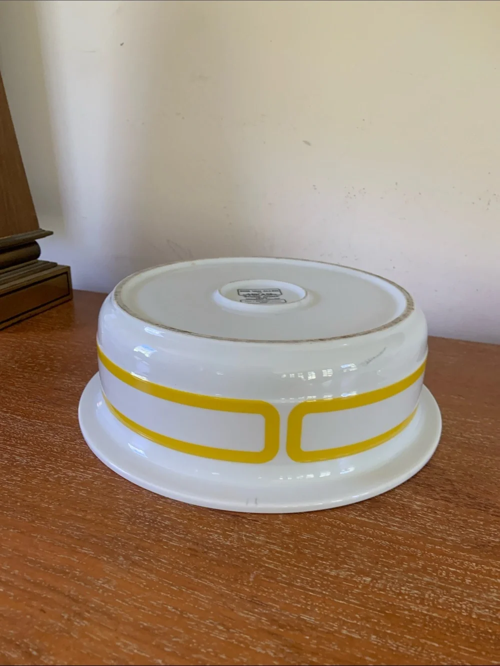 Vintage 1970s Mikasa Stone China Casserole Dish